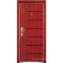 Steel Wooden Armored Door (YF-G9041)